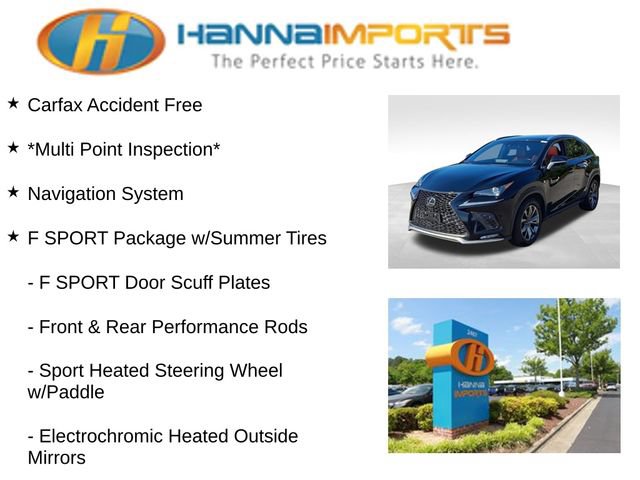 Used 2020 Lexus NX 300 F Sport w/ F Sport Premium Package FWD image 8