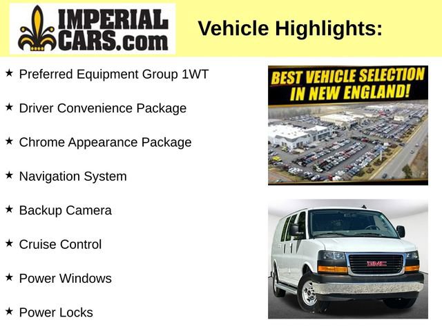 Certified 2025 GMC Savana 2500 w/ Driver Convenience Package RWD image 3
