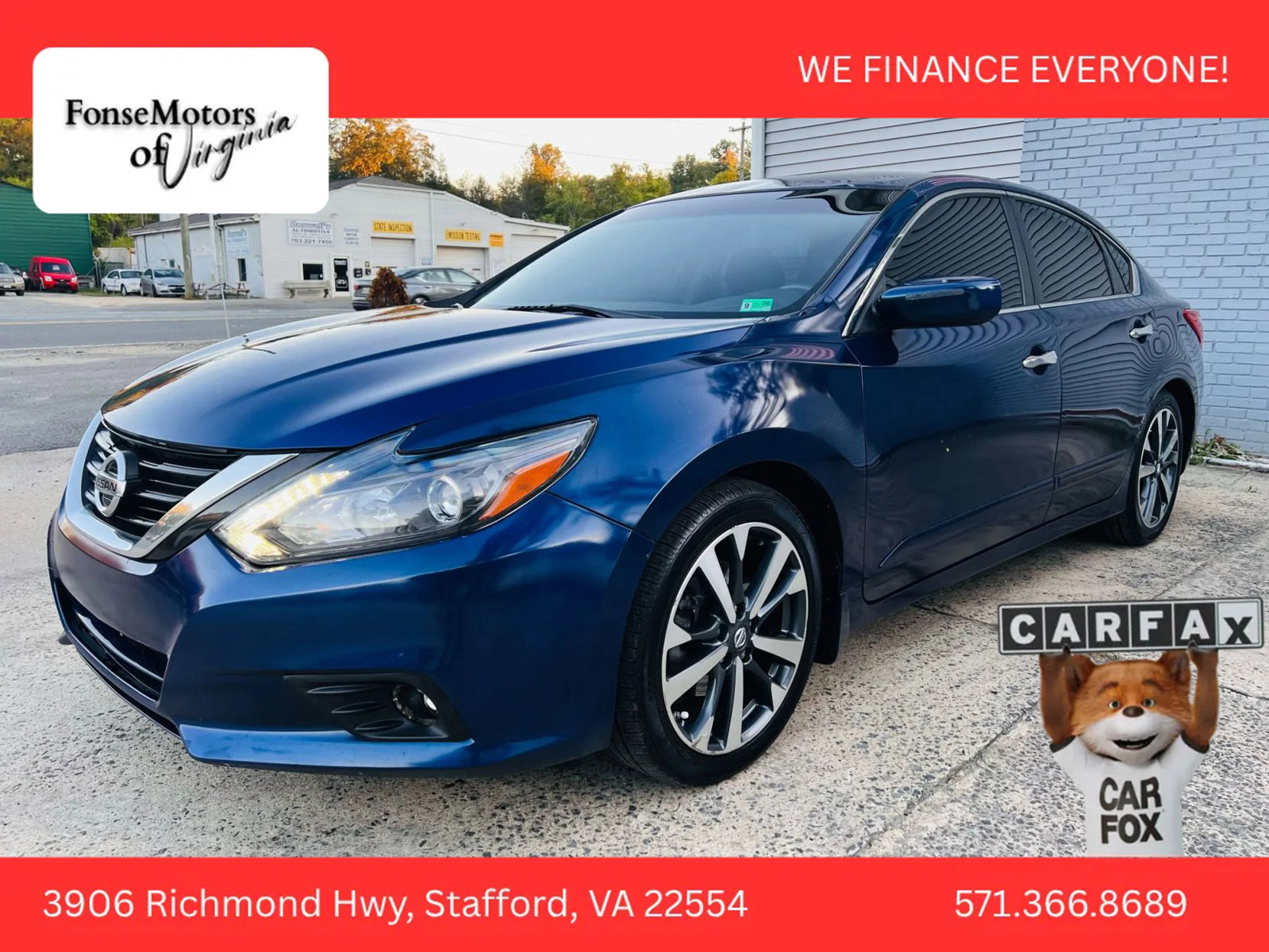 Used 2016 Nissan Altima 2.5 SR w/ LED Appearance Package