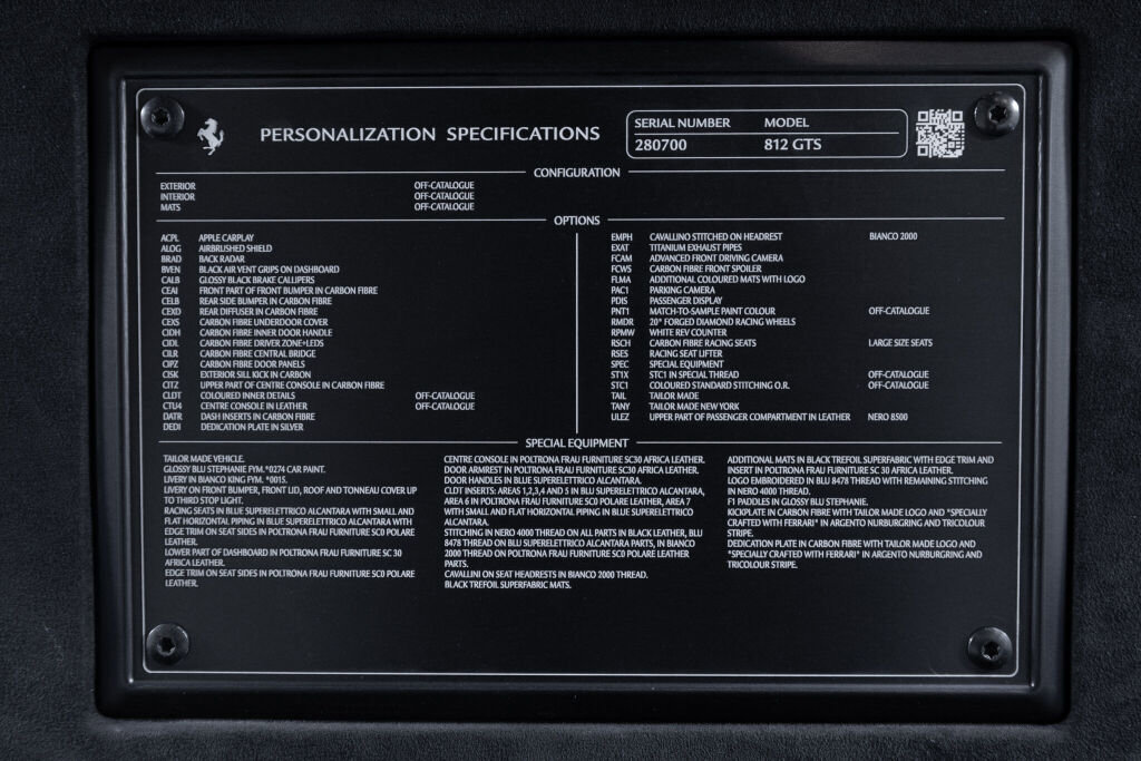 Used 2022 Ferrari 812 GTS RWD image 25