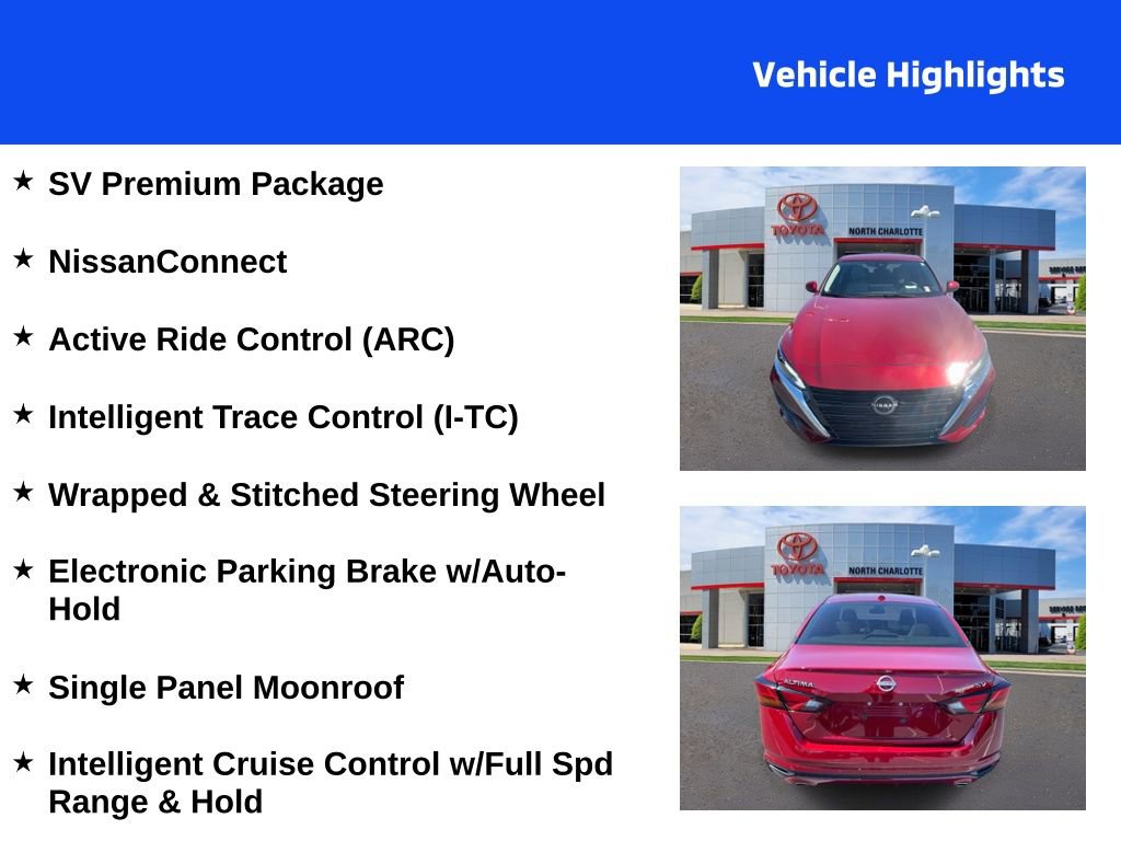 Used 2024 Nissan Altima 2.5 SV w/ SV Premium Package image 4