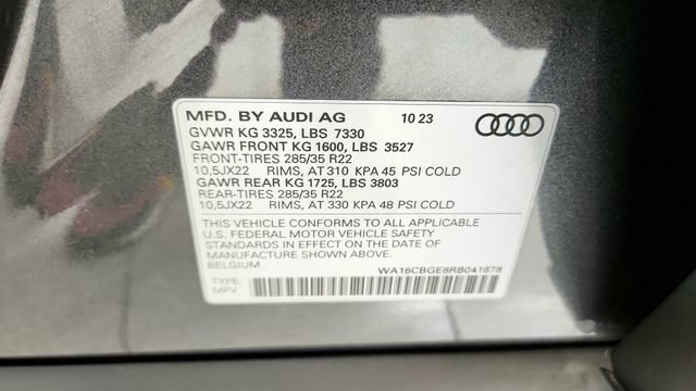 Used 2024 Audi Q8 e-tron Prestige AWD/4WD image 78