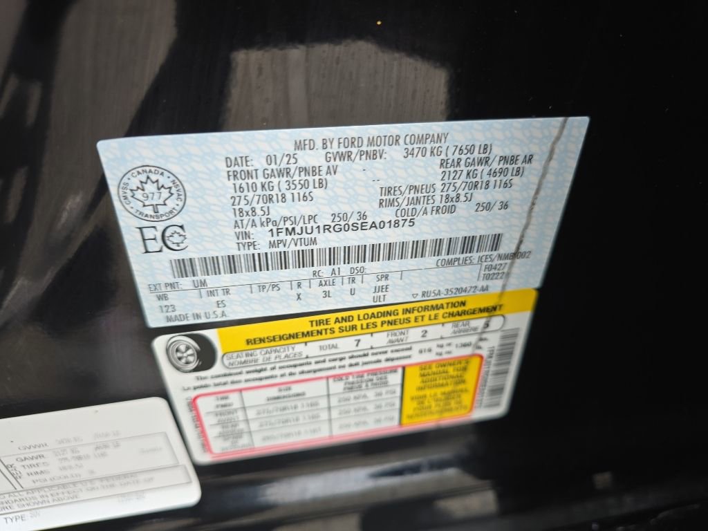 Used 2025 Ford Expedition Tremor AWD/4WD image 14