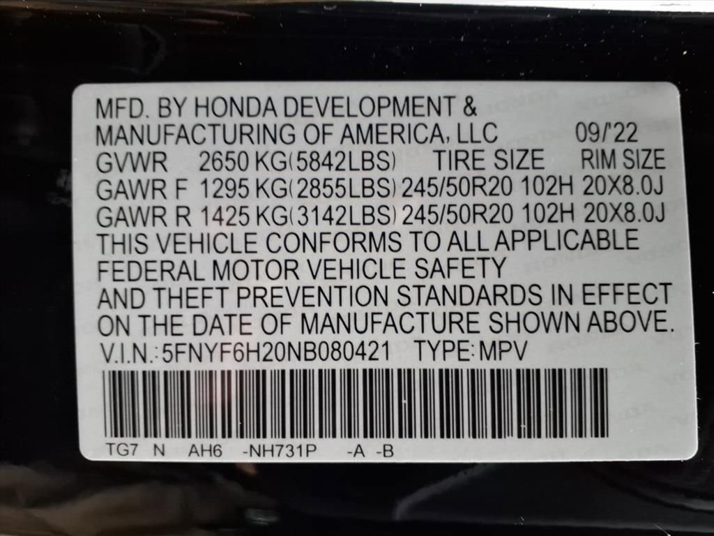 Used 2022 Honda Pilot Special Edition image 29