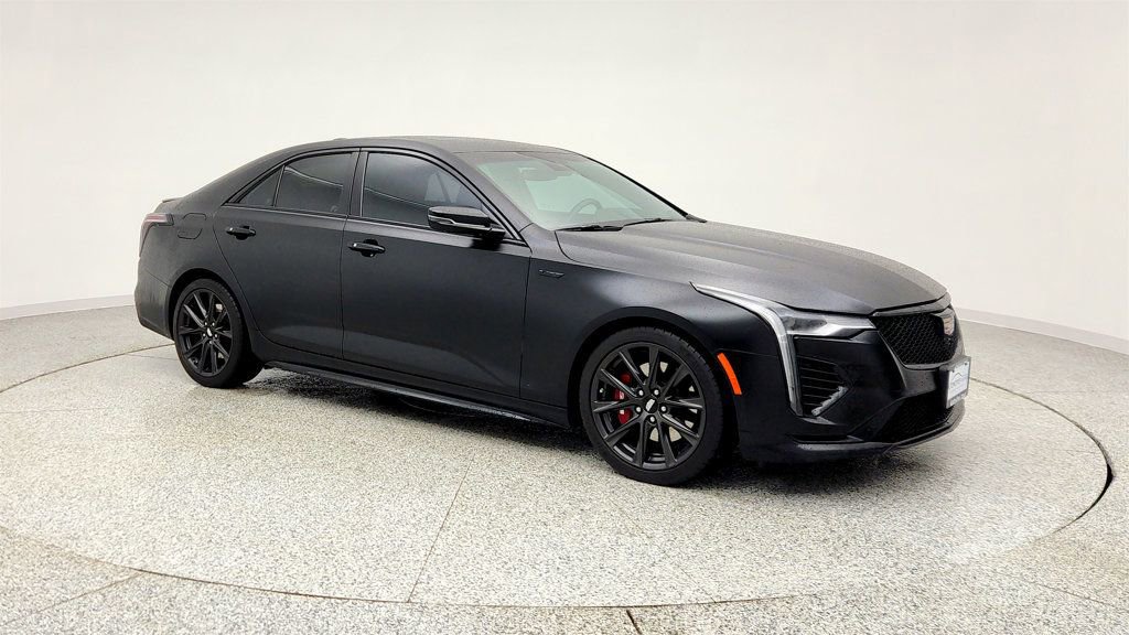 Used 2021 Cadillac CT4 V w/ Technology Package image 3