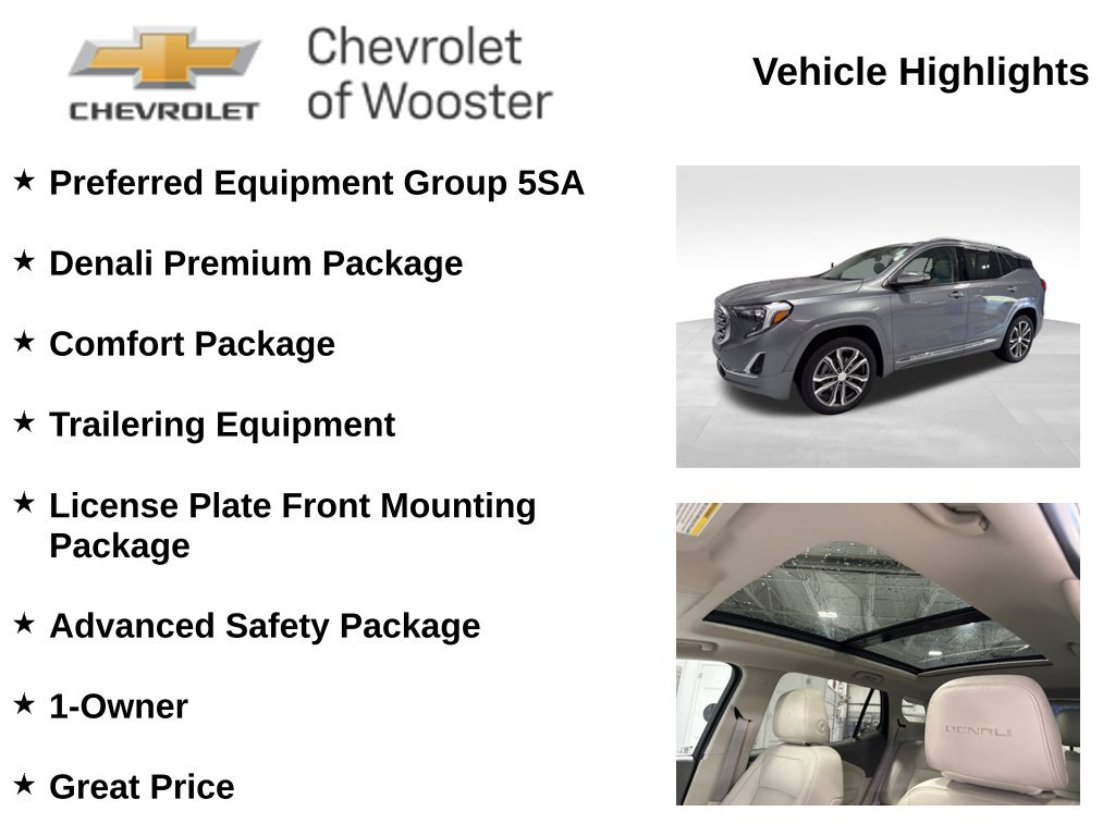 Used 2020 GMC Terrain Denali w/ Denali Premium Package AWD/4WD image 2
