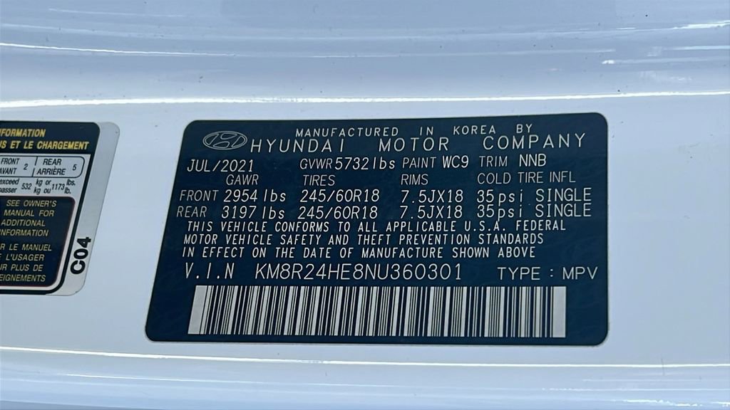 Used 2022 Hyundai Palisade SEL w/ Cargo Package FWD image 30