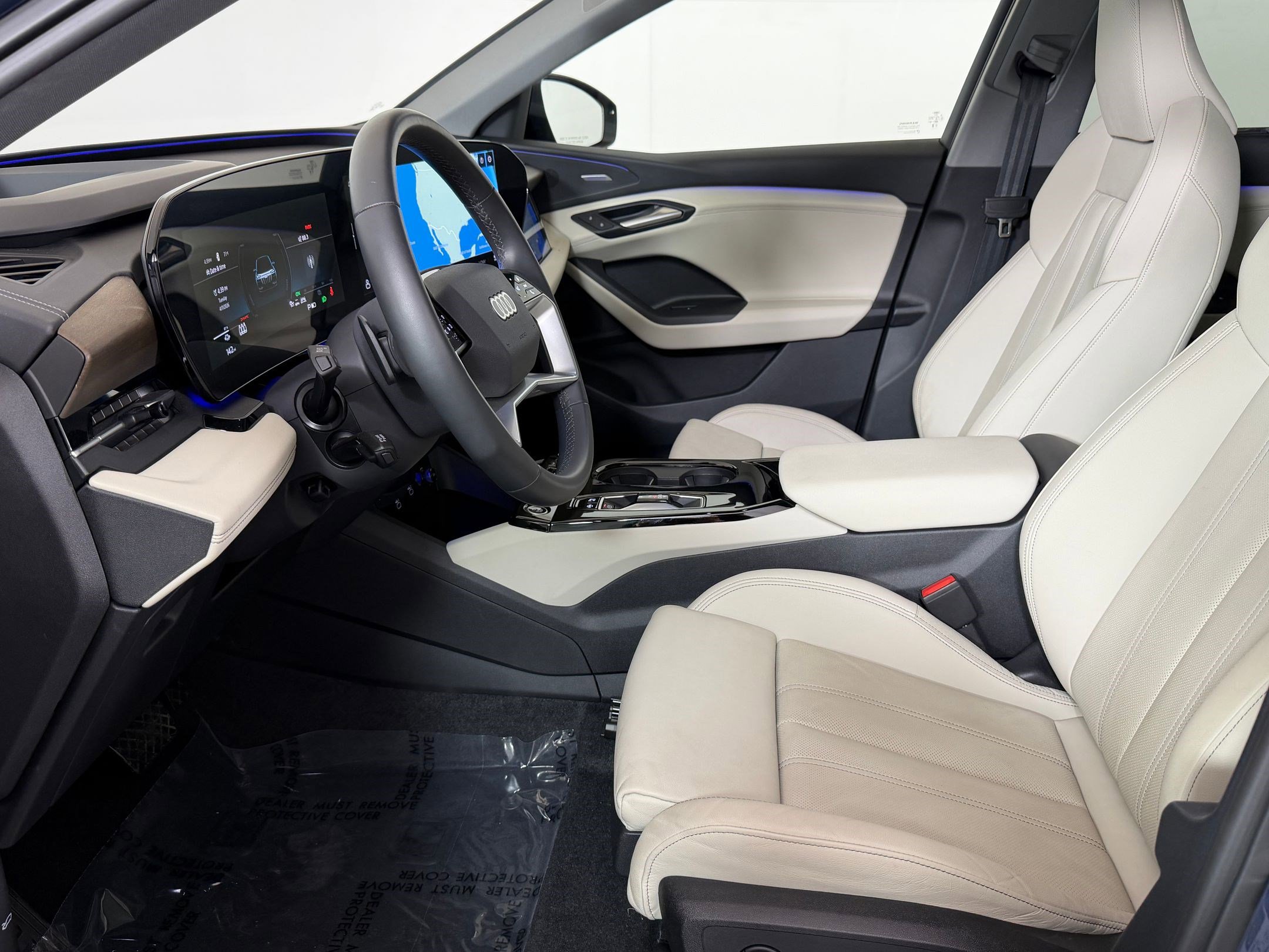 Certified 2025 Audi Q6 e-tron Prestige w/ Beige Warm Weather Package image 5