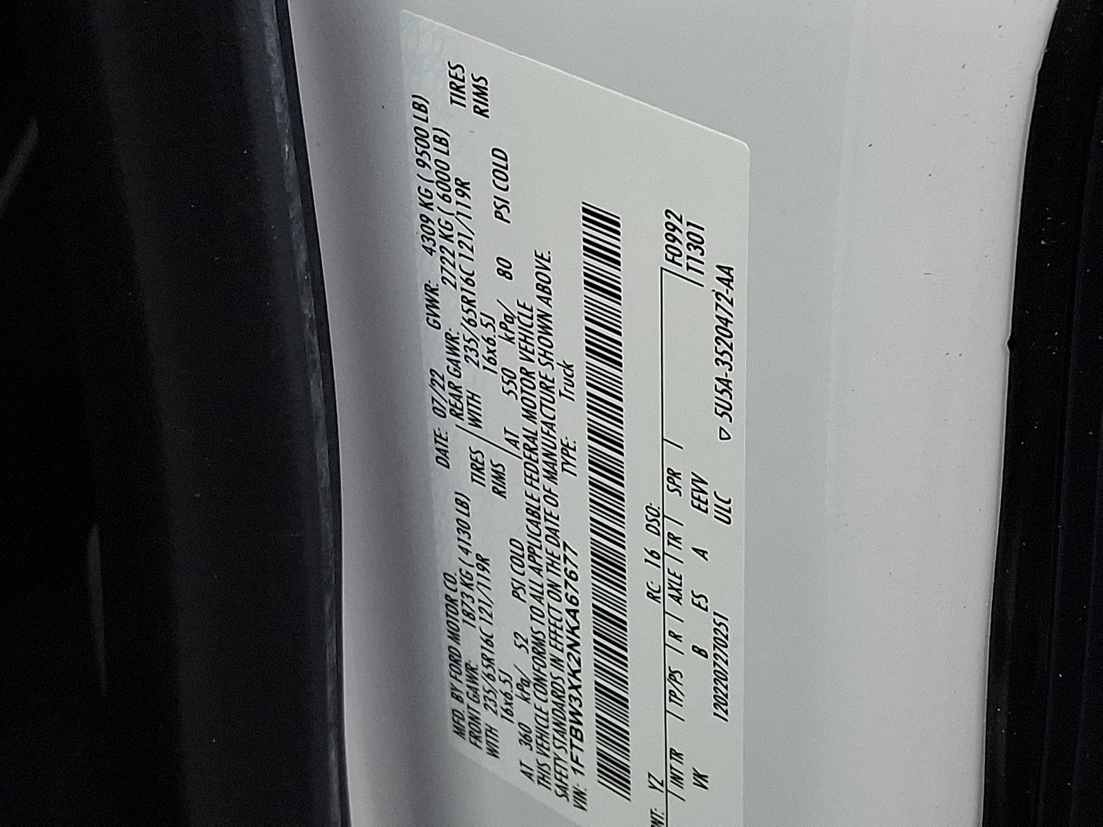 Used 2022 Ford E-Transit 148 High Roof Extended w/ Load Area Protection Package RWD image 27