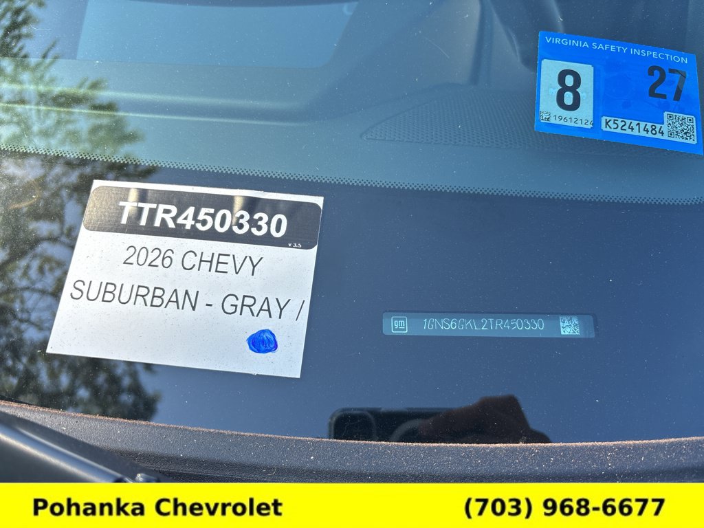 New 2026 Chevrolet Suburban High Country w/ Sun And Tow Package AWD/4WD image 32
