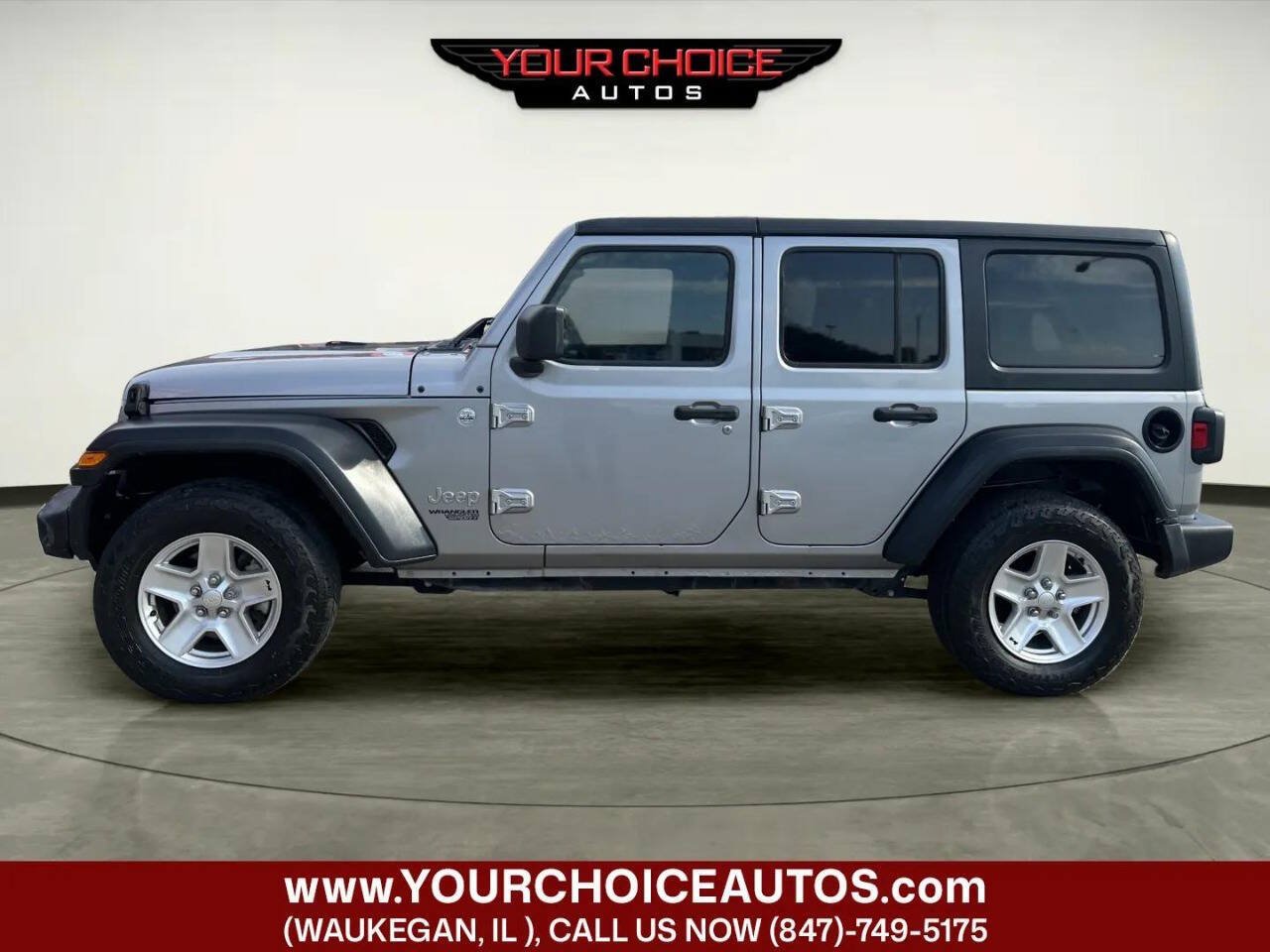 Used 2018 Jeep Wrangler Unlimited Sport AWD/4WD image 2