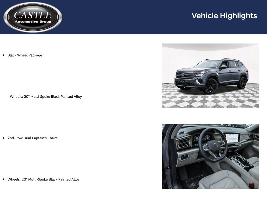 New 2026 Volkswagen Atlas SE AWD/4WD image 3