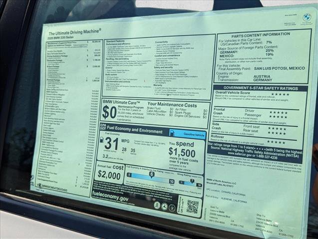 New 2026 BMW 330i Sedan w/ M Sport Package image 18
