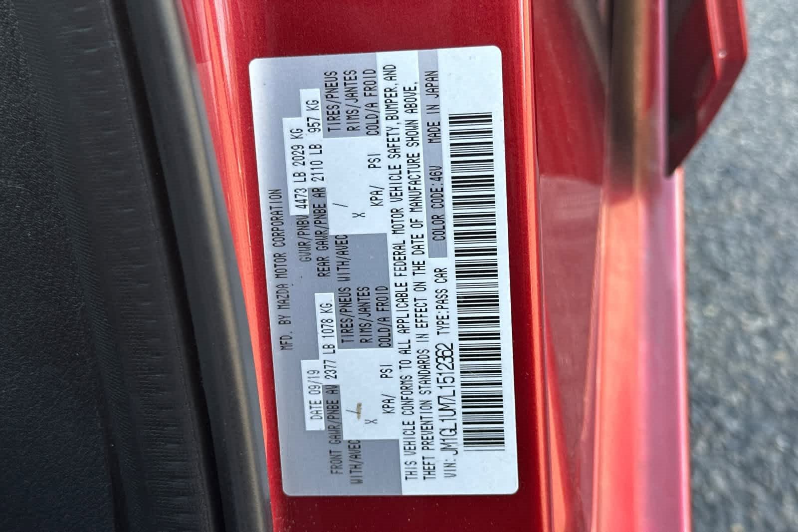 Used 2020 MAZDA MAZDA6 Sport image 27