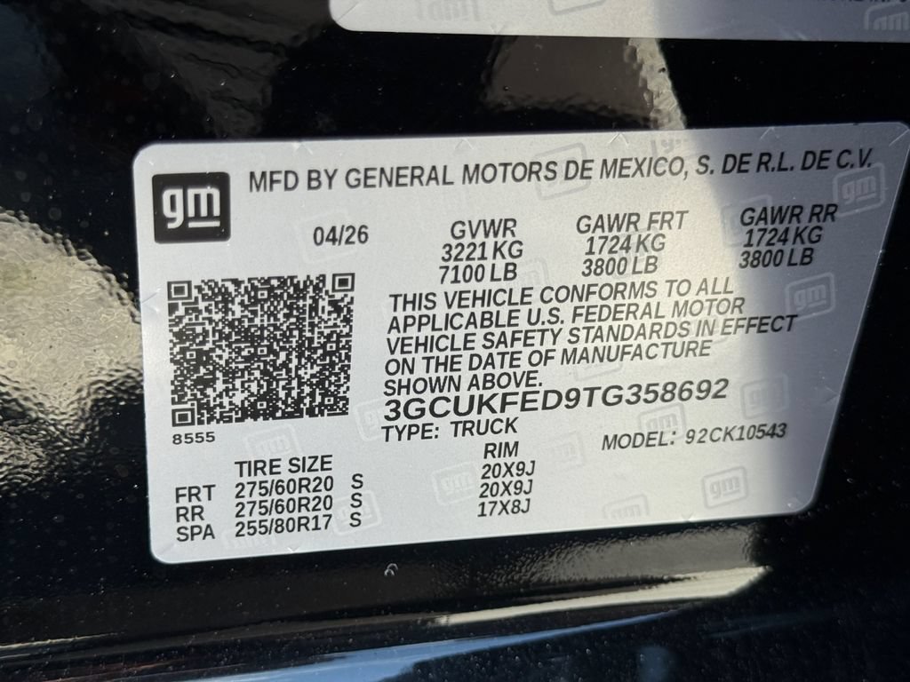 New 2026 Chevrolet Silverado 1500 LT Trail Boss w/ LT Trail Boss Premium Package AWD/4WD image 31