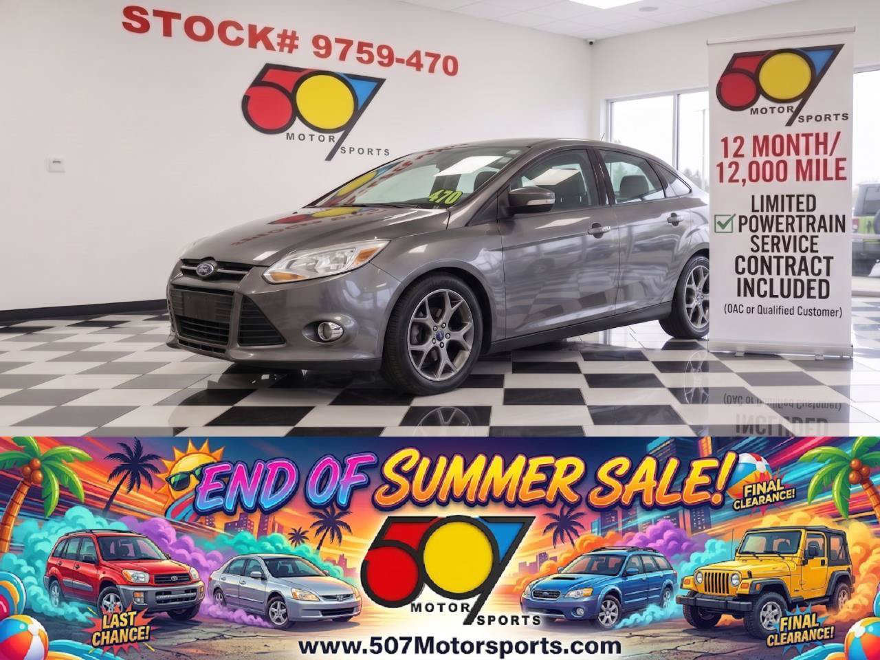 Used 2014 Ford Focus SE w/ Equipment Group 201A FWD image 1