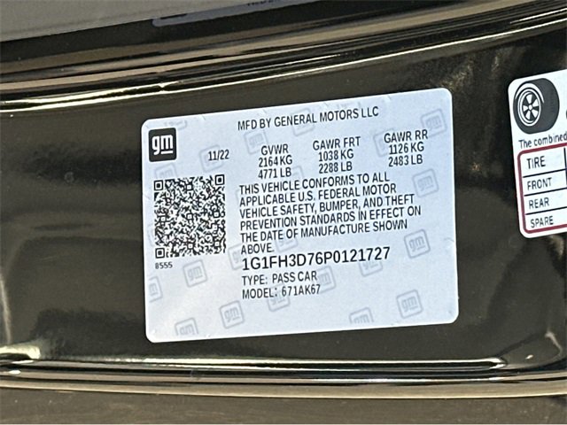 Certified 2023 Chevrolet Camaro SS image 20