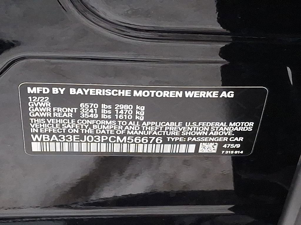 Certified 2023 BMW 760i xDrive w/ Parking Assistance Package AWD/4WD image 24