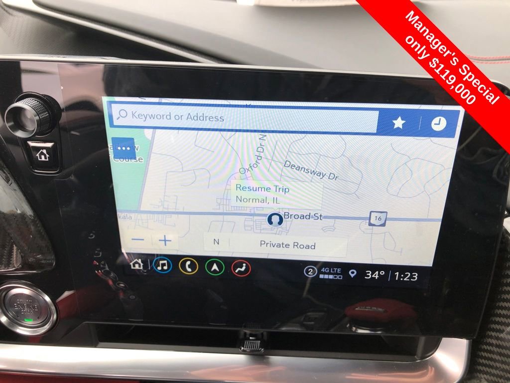 Used 2023 Chevrolet Corvette Z06 w/ Chrome Exterior Badge Package image 20