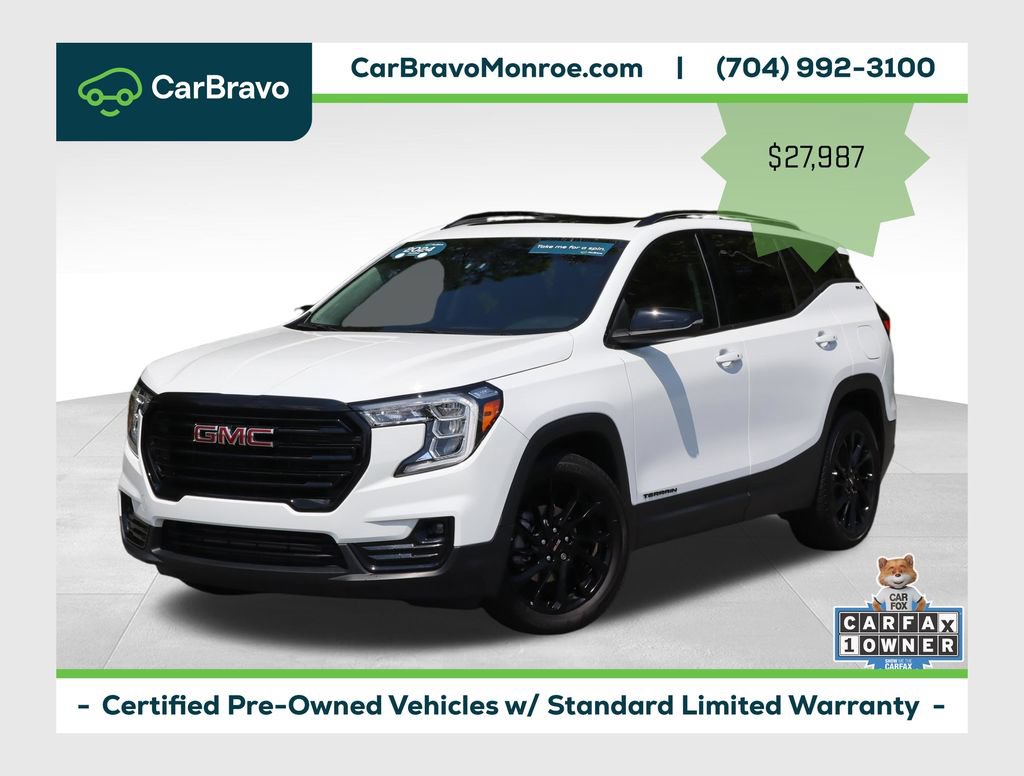 Certified 2024 GMC Terrain SLT w/ Infotainment Package II