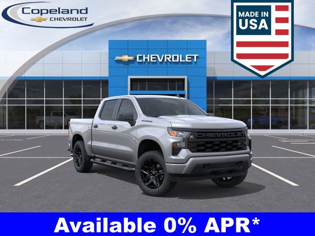 New 2026 Chevrolet Silverado 1500 Custom w/ Turbomax Blackout Package