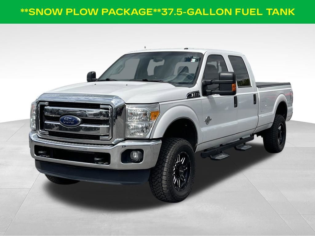 Used 2015 Ford F350 XLT w/ Snow Plow Prep Package AWD/4WD image 4