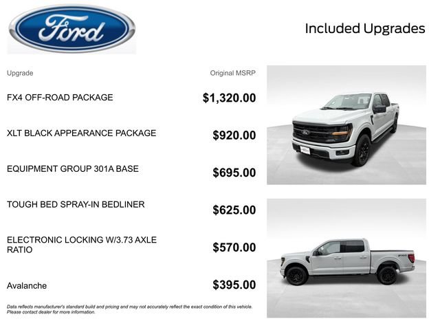 New 2026 Ford F150 XLT w/ FX4 Off-Road Package image 2