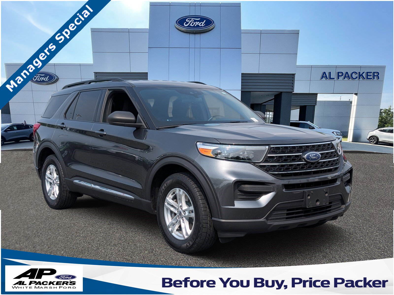 Certified 2020 Ford Explorer XLT