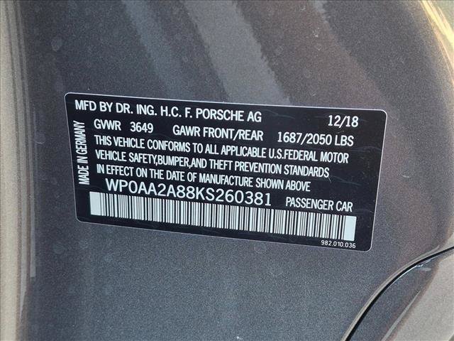 Used 2019 Porsche 718 Cayman RWD image 21