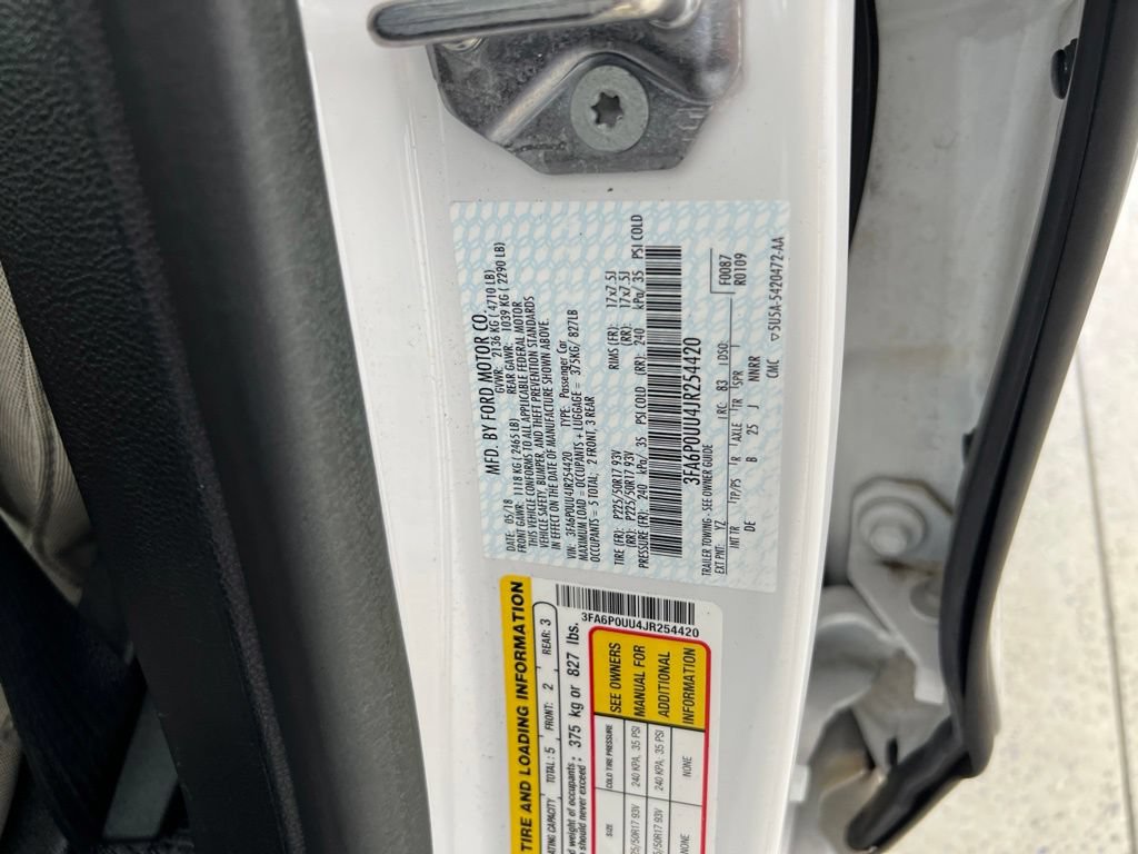 Used 2018 Ford Fusion S FWD image 31