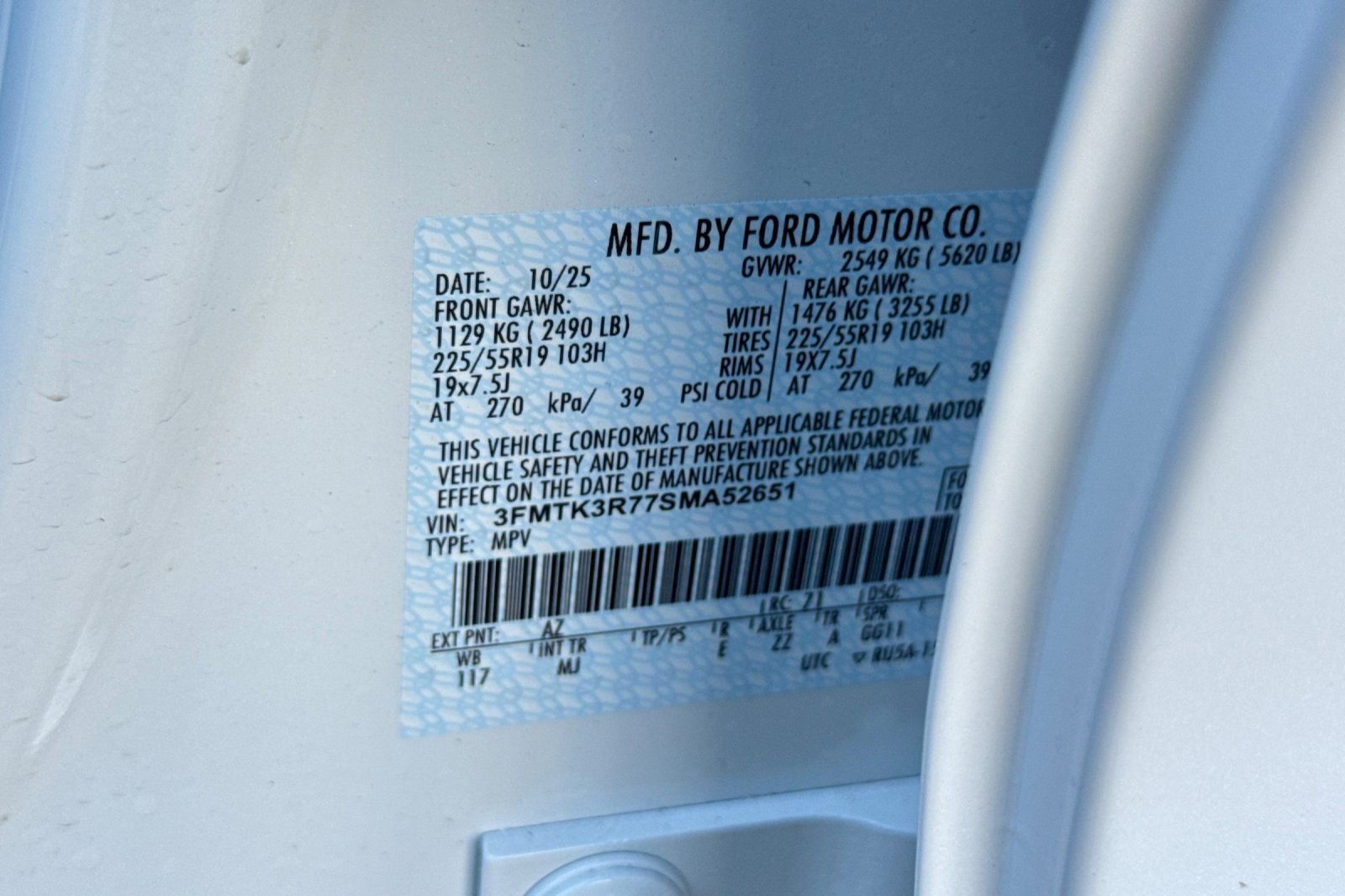 New 2025 Ford Mustang Mach-E Premium w/ Interior Protection Package image 27