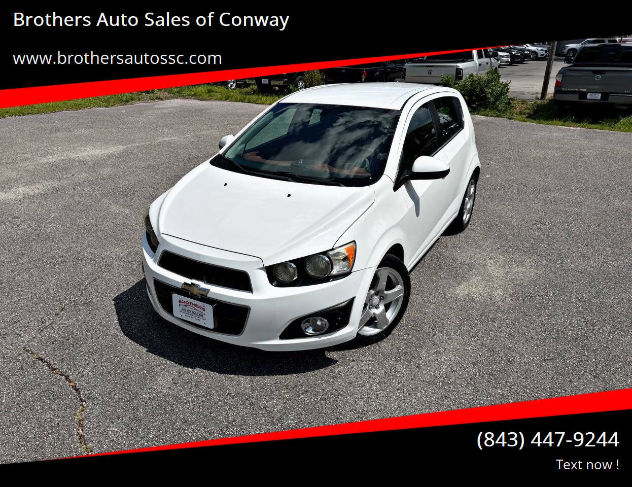 Used 2015 Chevrolet Sonic LTZ FWD image 1