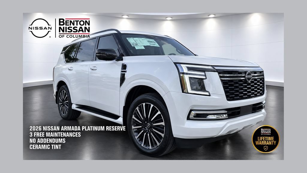 New 2026 Nissan Armada Platinum Reserve AWD/4WD 360° Tour