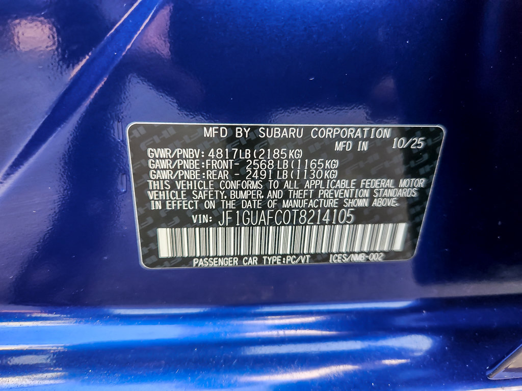 Certified 2026 Subaru Impreza 2.0i Sport AWD/4WD image 23