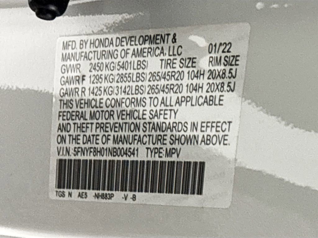 Used 2022 Honda Passport Elite image 26