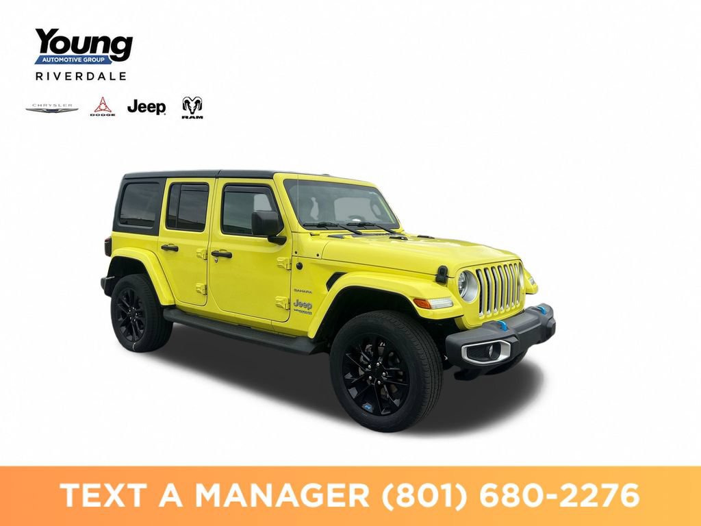 Used 2022 Jeep Wrangler Unlimited Sahara w/ Cold Weather Group AWD/4WD image 7
