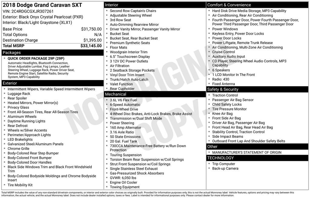 Used 2018 Dodge Grand Caravan SXT image 41