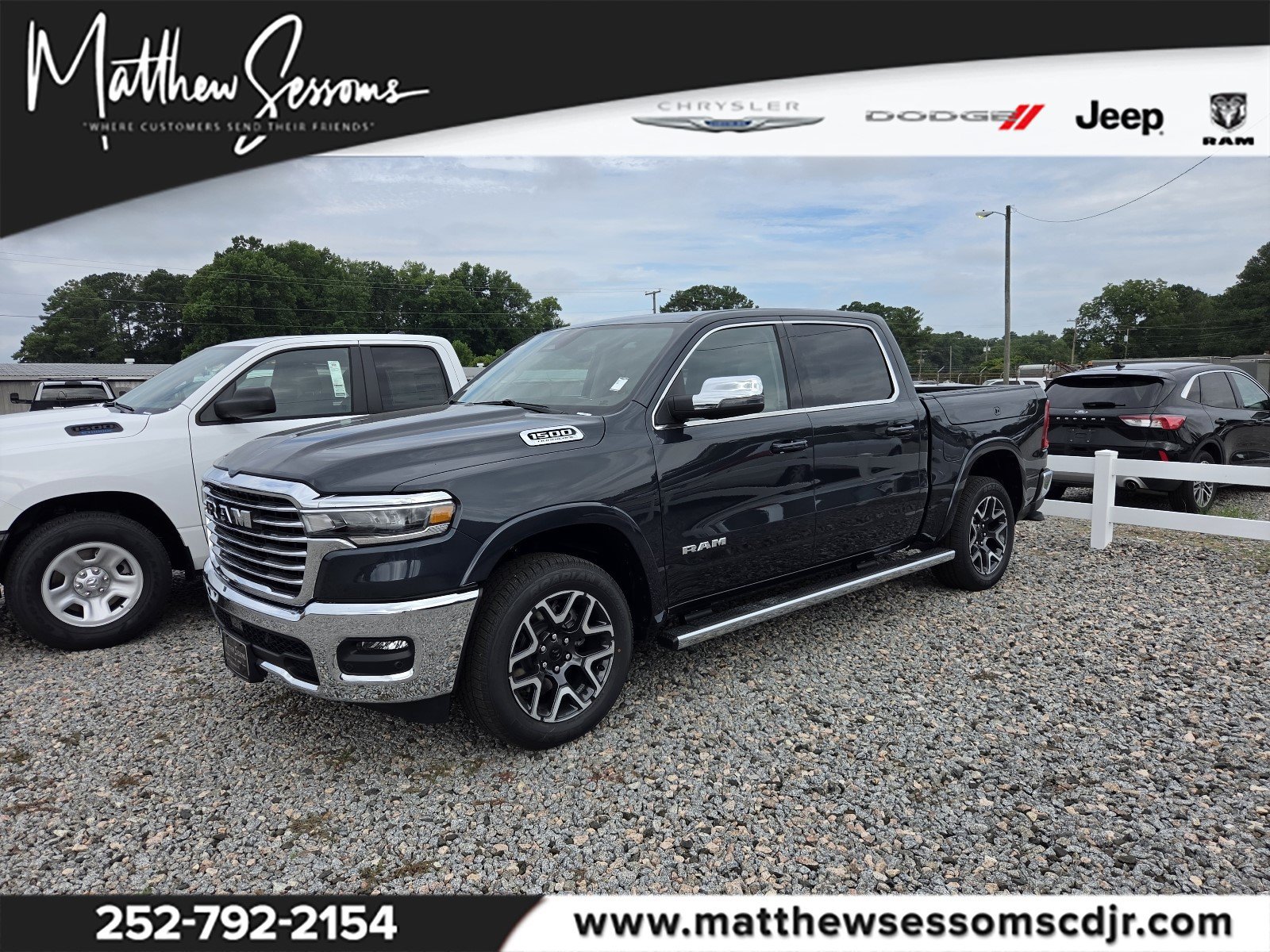 New 2027 RAM 1500 Laramie w/ Chrome Appearance Group