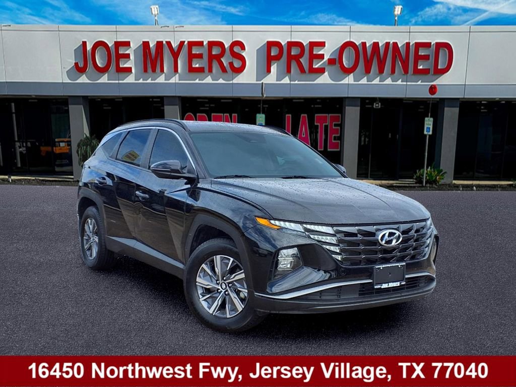 Used 2022 Hyundai Tucson Blue AWD/4WD image 1