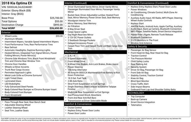 Used 2018 Kia Optima EX image 7