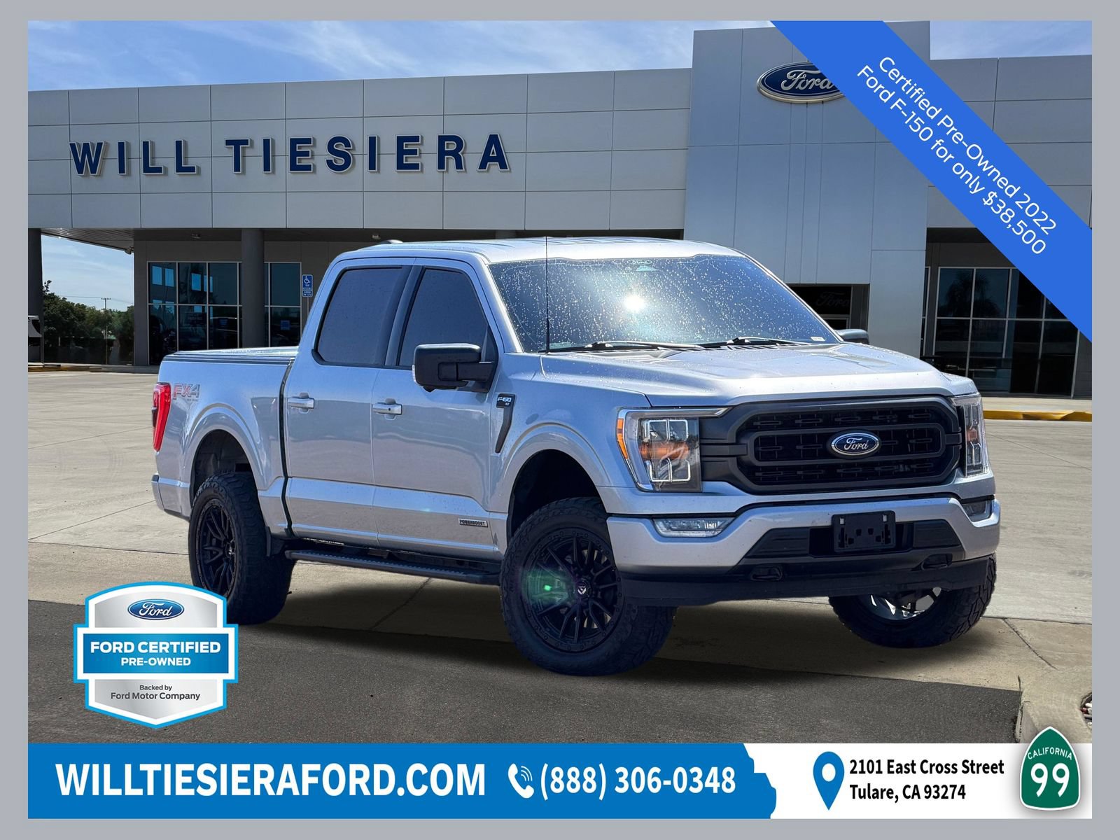 Certified 2022 Ford F150 XLT w/ Equipment Group 302A High AWD/4WD 360° Tour
