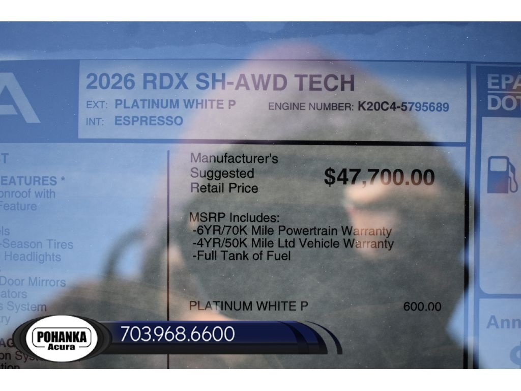 New 2026 Acura RDX w/ Technology Package AWD/4WD image 41