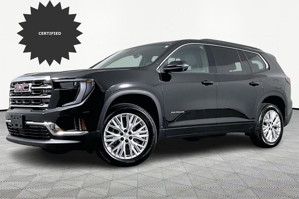 Certified 2025 GMC Acadia Elevation w/ Elevation Premium Package
