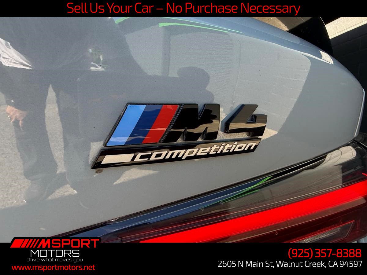 Used 2021 BMW M4 Competition w/ Executive Package RWD image 33