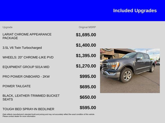 Used 2021 Ford F150 Lariat image 12