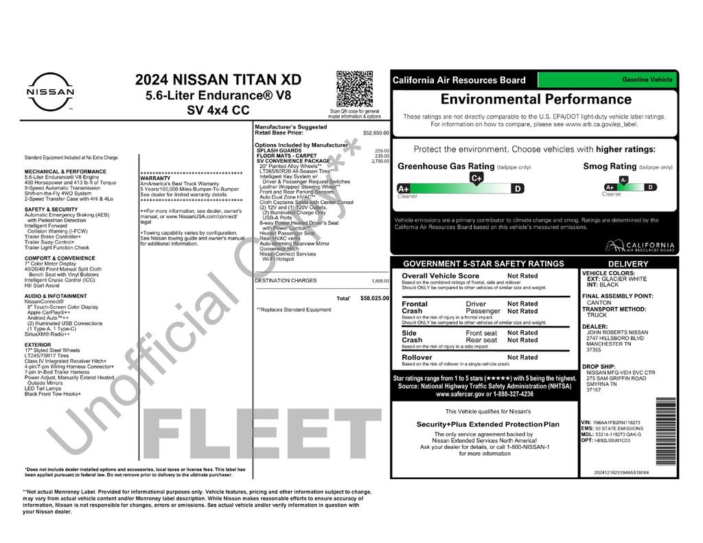Used 2024 Nissan Titan SV w/ SV Convenience Package image 35