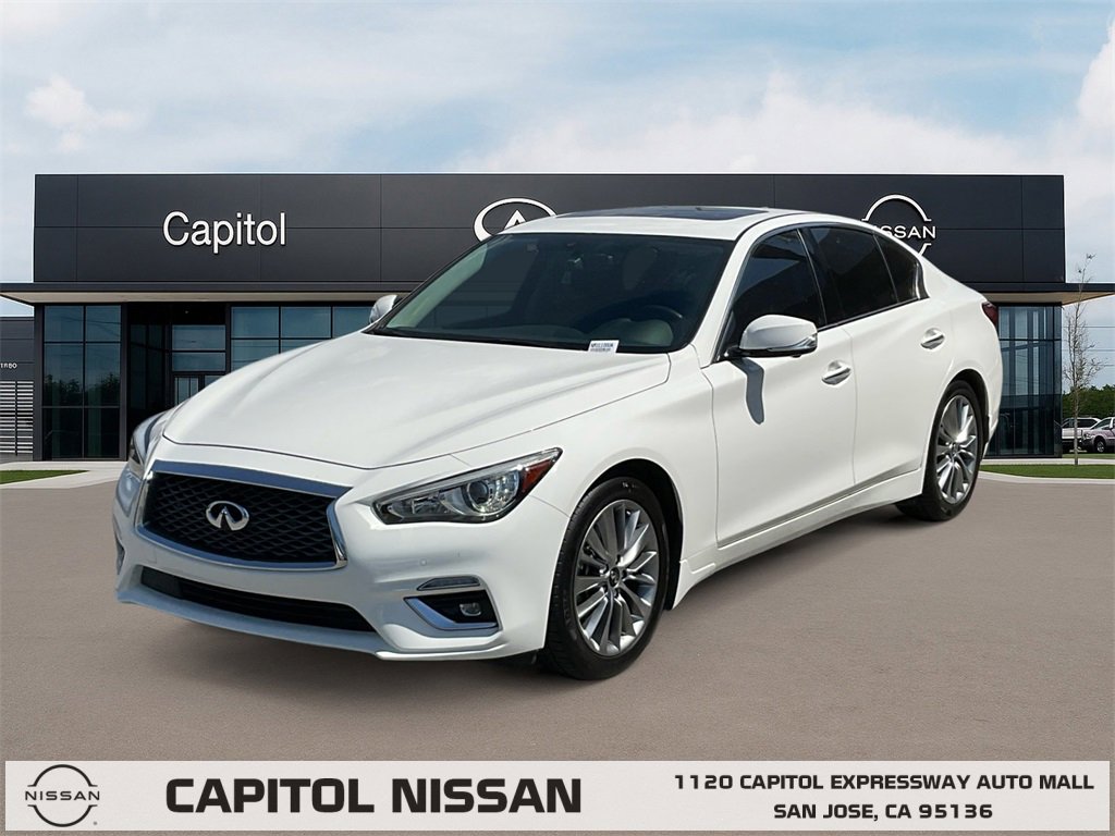 Used 2022 INFINITI Q50 Luxe w/ Cargo Package