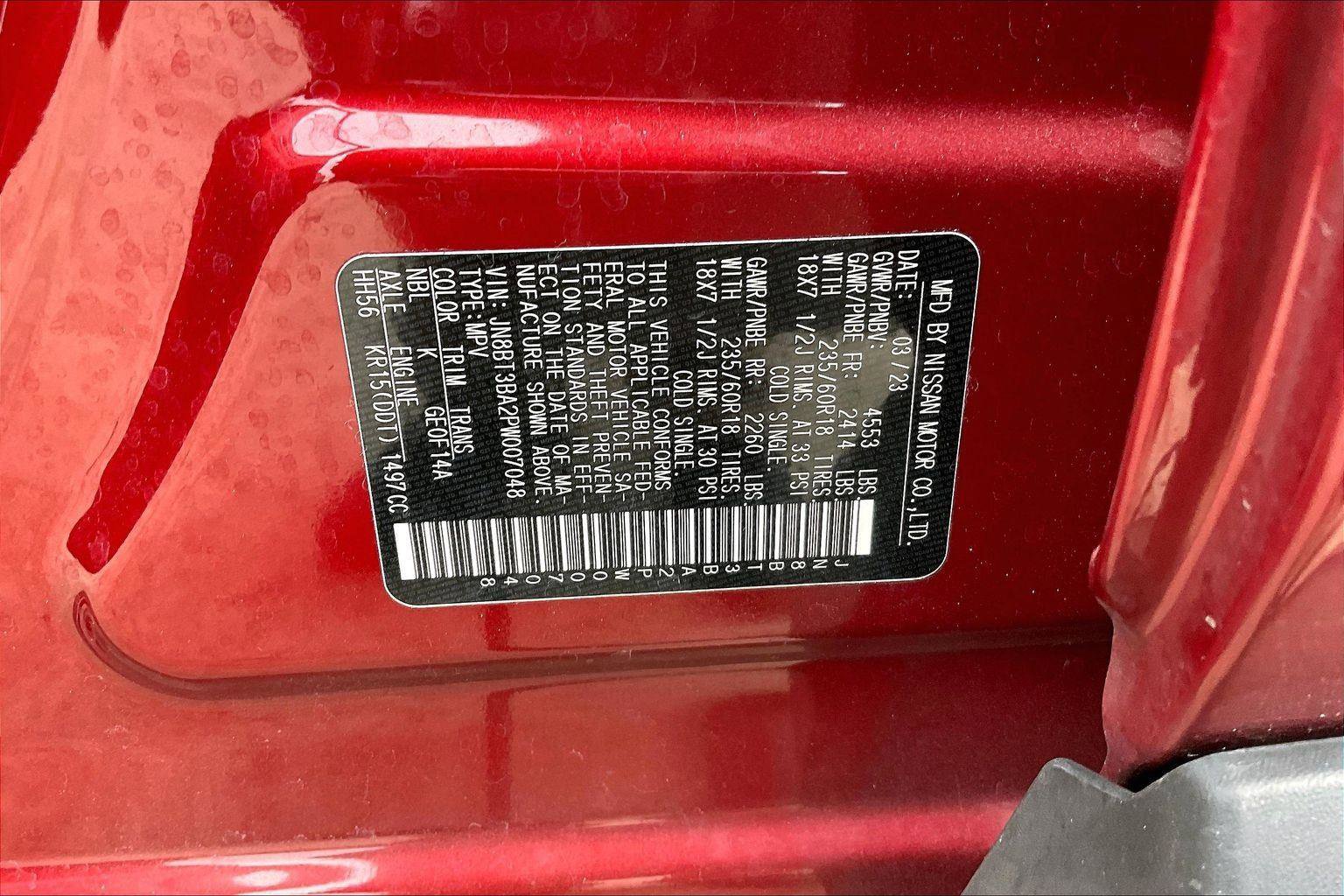 Certified 2023 Nissan Rogue SV image 3