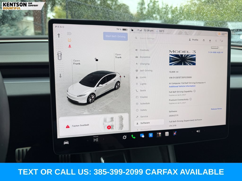 Used 2025 Tesla Model 3 Performance AWD/4WD image 16