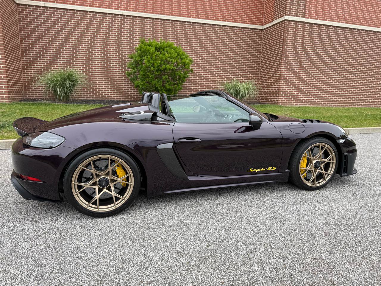 Used 2025 Porsche 718 Boxster Spyder RS RWD image 12